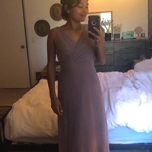 Azazie Mauve Wedding Dress